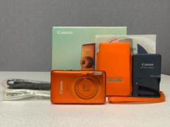 Canon IXY 400F Compact Digital Camera Orange with Battery