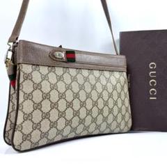 GUCCI グッチ オールレザー ショルダーバッグ レザー ワンショルダー 黒 極美品〜美品】GUCCI グッチ ワン ショルダーバッグ オール