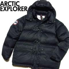 【ARCTIC EXPLORER】ダウンジャケット /L ブラック 正規取扱店 ARCTIC EXPLORER (アークティック エクスプローラー