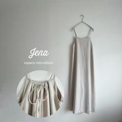 Jena espace merveilleux キャミワンピース ベージュ F