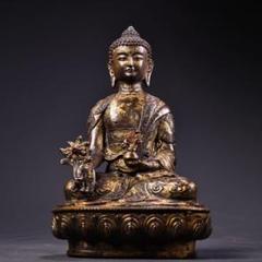 旧家珍蔵 純銅製坐禅観音仏像 仏教古美術品 文化遺産 文化財　時代物　開運厄除け 旧家珍蔵 純銅製坐禅観音仏像 仏教古美術品 文化遺産 文化財