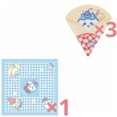 ちいかわくじ クレープくじ ハチワレ ハンカチ タオル