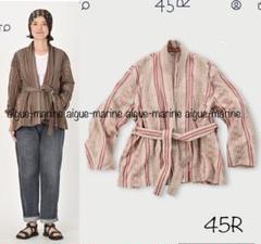 45R☆フラワージャカードのハッピィ ピンク - メルカリ