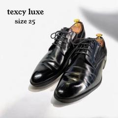 texcy luxe テクシーリュクス　ビジネスシューズ（25）革靴TU7011