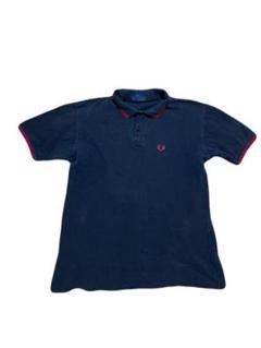 fred perry 90s イングランド製 半袖ポロシャツ 希少 刺繍