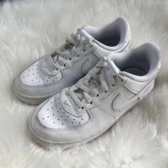 NIKE スニーカー ホワイト 17cm 中古品