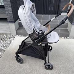【説明書あり】アップリカ ルーチェ ベビーカー A型 グレー