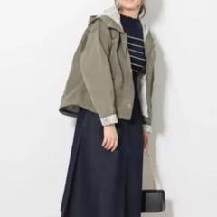 アースミュージック&エコロジー　美品　レースボンディングマウンテンパーカー　光沢