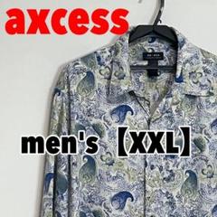 F721【axcess】半袖シャツ【XXL】