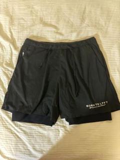 未使用 LYFTインナー付きショートパンツ ブラック Lサイズ LYFTインナー付きショートパンツ ブラック Lサイズの通販 by ☆G