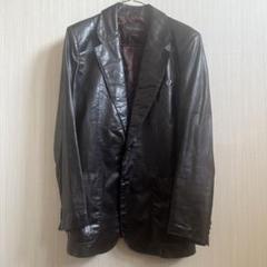 80s YVES SAINT LAURENT Leather Tailored
