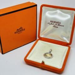 HERMES エルメス　セリエ　ペンダントトップ　シルバー　925 HERMES - エルメス ペンダントトップ セリエ シルバー 925/K18YG