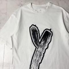 Y-3 ヨウジヤマモト GFX 両面ロゴ 半袖Tシャツ ホワイト