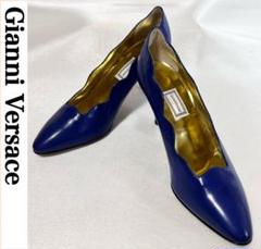 極美品 ジャンニ ベルサーチ パンプス ヒール スウェード パープル 23.5 2025年最新】gianni versace パンプスの人気アイテム - メルカリ