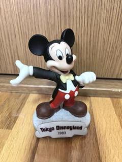 ミッキーミニー陶器置物 昭和レトロ東京ディズニーランド