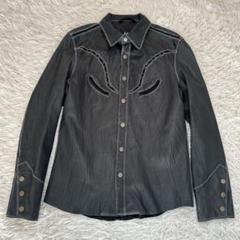 希少 【Schott】ショット M レザー レザージャケット シャツ 本革