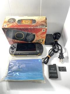 【動作品】PSP-3000 モンスターハンター3rdハンターズモデル※付属品あり