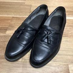 イヴサンローラン YSL 革靴 レザーシューズ ブラウン 茶 25.5 イヴ・サンローラン 革靴25 1/2