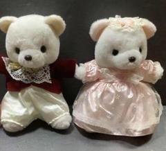 くま　ウェディング　ぬいぐるみ　新郎　新婦