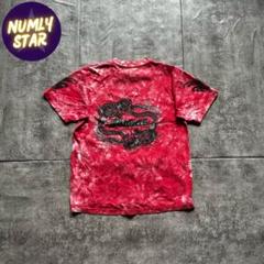 archive grunge dragon pattern t-shirt