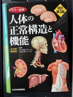 カラー図解 人体の正常構造と機能(全10巻縮刷版・全1冊)