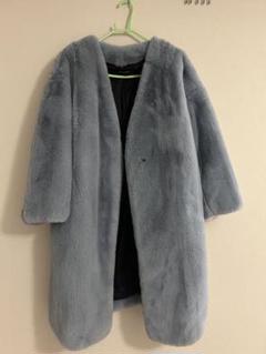 JEANASIS ブルーファーコート 2025年最新】JEANASIS カラー：ブルー系 毛皮・ファーコートの