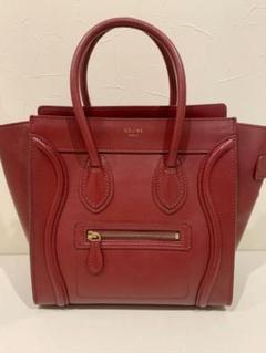 セリーヌ ラゲージ 赤の中古/未使用品を探そう! - メルカリ
