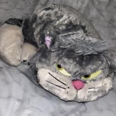 B3【used】シンデレラ　ルシファー　ぬいぐるみ ディズニー シンデレラ ルシファー ぬいぐるみ DISNEY CAT DAY