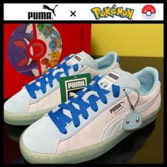ポケモン　ゼニガメ　puma 22cm 新品未使用 Amazon | [プーマ] ポケモン ゼニガメ スニーカー スウェード