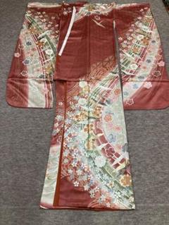 振袖　アンティーク着物