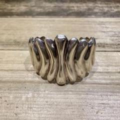古着　メキシコシルバー　925シルバー　バングル　希少　ヴィンテージ 古着メキシコシルバー925シルバーバングル希少ヴィンテージ