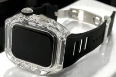 TBR3★AppleWatchバンド　ラバーベルトカバー　アップルウォッチケース