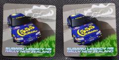 美品】STi SUBARU WRC スポンサーステッカー 左右
