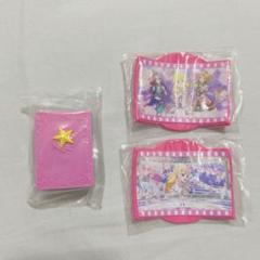 【新品未使用】アイカツ ガチャガチャ A賞オルゴール＆B賞ラバーコースター