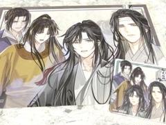 魔道祖師　公式茶屋　ランチョンマット　3枚　魏嬰　藍湛 魔道祖師 THEキャラCAFE 公式茶屋 ランチョンマット 魏無羨 藍忘