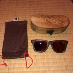 proof eyewear 木製サングラス ミラーレンズ