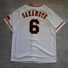 美品　ジャイアンツ　坂本勇人　刺繍　ユニフォーム　アンダーアーマー　XL 巨人 坂本勇人 アンダーアーマー ユニホーム 刺繍 巨人 ビジター