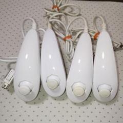 wii ヌンチャク　白　4個セット