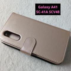 Galaxy A41 SC-41A SCV48 専用 ケース カバー 手帳型