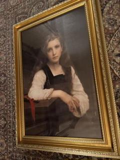 額縁　ウィリアム・アドルフ・ブグロー　人物画　　ポストアート　絵画　大型 ウィリアム・アドルフ・ブグロー William Adolphe Bouguereau