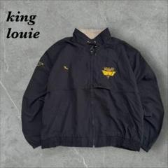 163]90当時物USA製kinglouie刺繍ロゴハリントンジャケットブルゾン m90274031345_1.jpg?1744424560