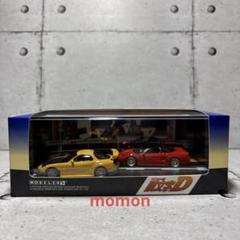 モデラーズ 1/64 頭文字D Vol.3 高橋啓介 RX-7北条豪 NSX 1/64 頭文字D セットVol.3 高橋啓介RX-7(FD3S) & 北条豪NSX(NA1