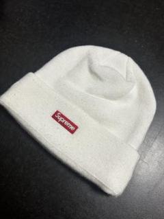 Supreme ホワイト ニット帽 ニューエラ - メルカリ