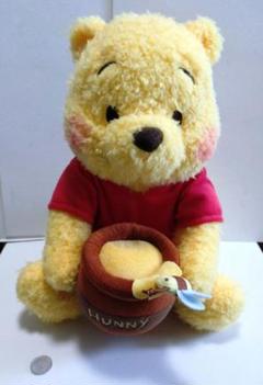 ♡ミツバチプーさんぬいぐるみ♡Mサイズ　ピンク　大人気完売品 ファンターネ！ あーぷん ぬいぐるみ Mサイズ|【ぬいぐるみの