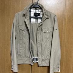 新品未使用　バーバリーブルゾン　グレー 2025年最新】BURBERRY 汚れ・破れ・臭いなど：なし ジャンパー