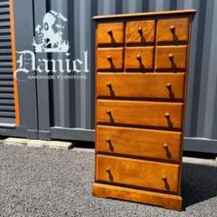 【最終価格】横浜ダニエル Daniel チェスト 樺桜 無垢材 欧風 クラシック