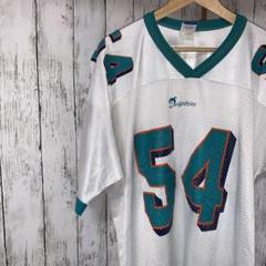 NFL champion dolphins ゲームシャツ　ストリート　古着