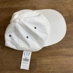 90年代　オールド  GAP  キャップ　タグ付き　白 90年代 オールド GAP キャップ タグ付き 白 - メルカリ