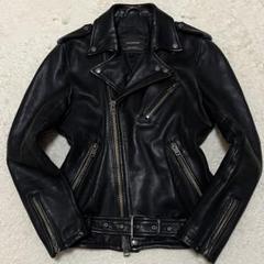 本革★極美品✨ジャックローズ　ダブルライダース　ブラック　シープレザー　羊革 激レア✨XL極美品ジャックローズ&COLLARS&武装戦線レザーダブル