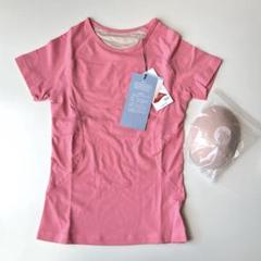 ★トップス Tシャツ レディース パッド付き 半袖 スポーツウェア 吸収速乾
